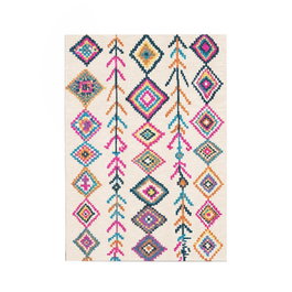 Conceptum Raje Djt Alfombra de Pasillo Multicolor 80 x 150 cm